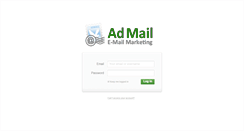 Desktop Screenshot of admail.at